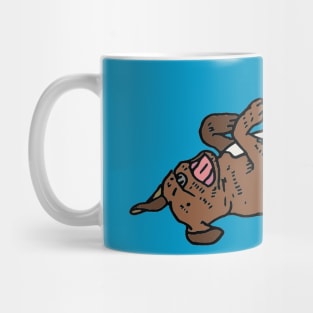 Staffy illustration Mug